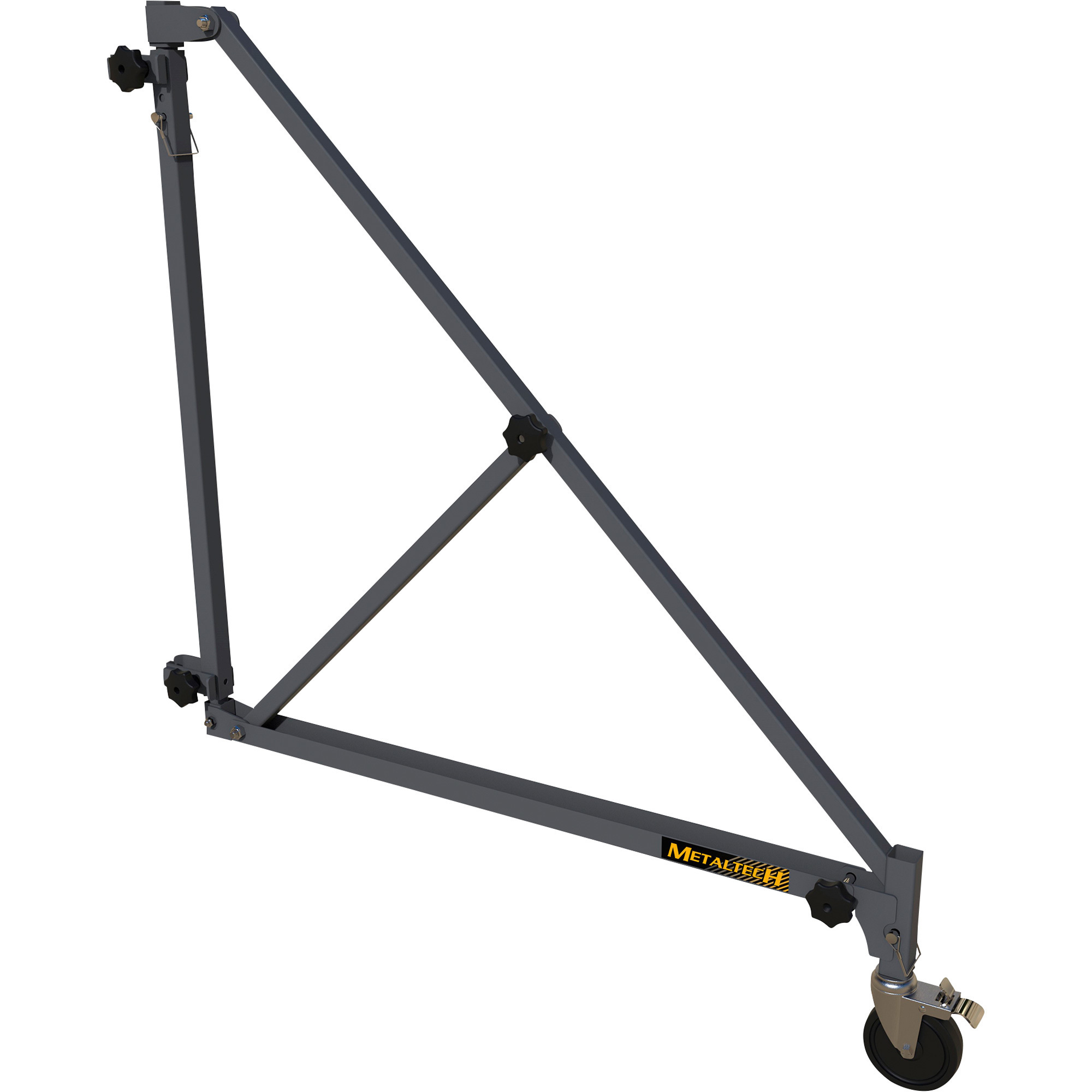 Metaltech 46in. Universal Outrigger Set for Baker- and Buildman-Style Tower Scaffold, Gray, 1000-Lb. Capacity, Model# I-BMSO4TT